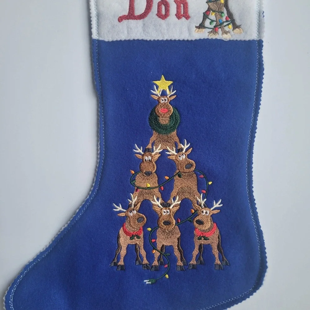 N/A festive blue